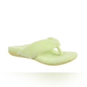 Vionic Furry Slippers for Women, Yellow